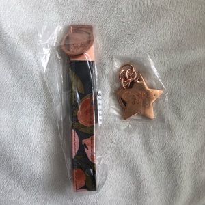 Ju-Ju-Be Rose Gold keychain bundle